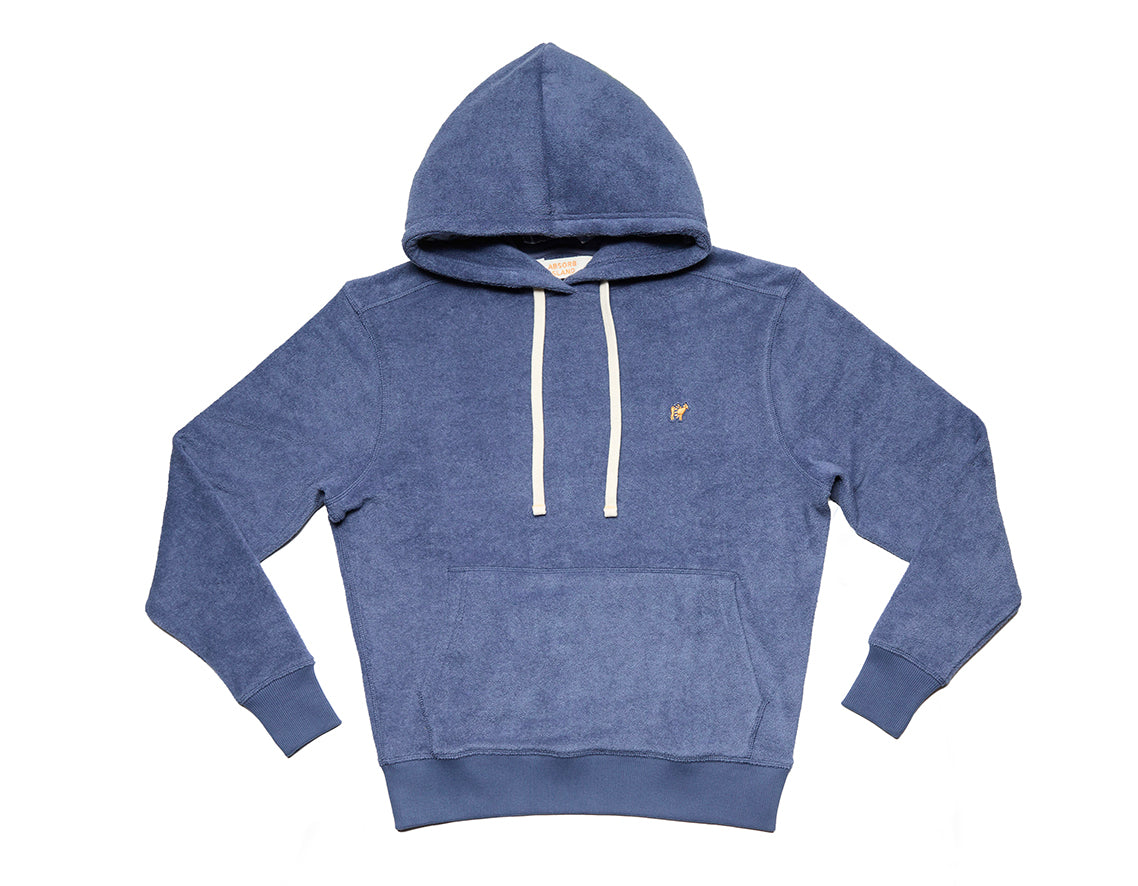 Unisex Pullover Terry Cloth Toweling Hoodie