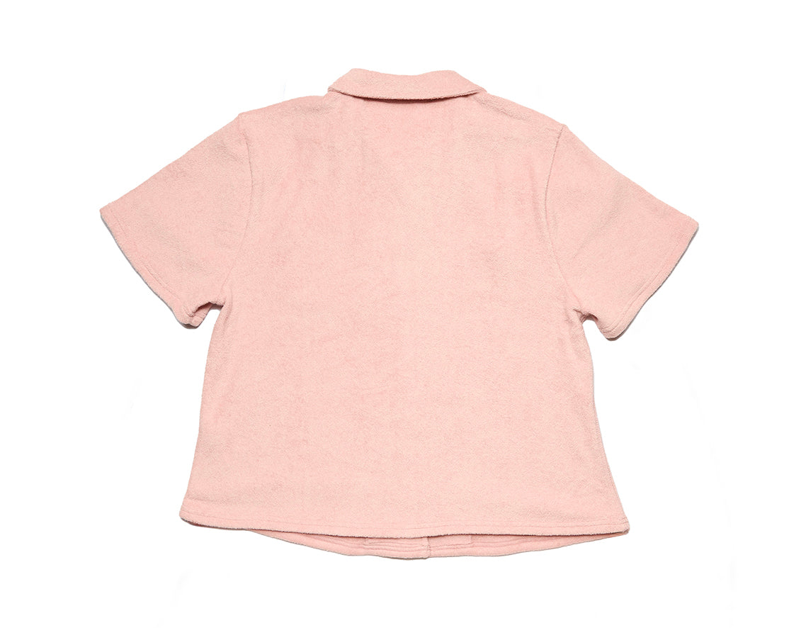 Women's Terry Cloth Toweling Cabana Shirt