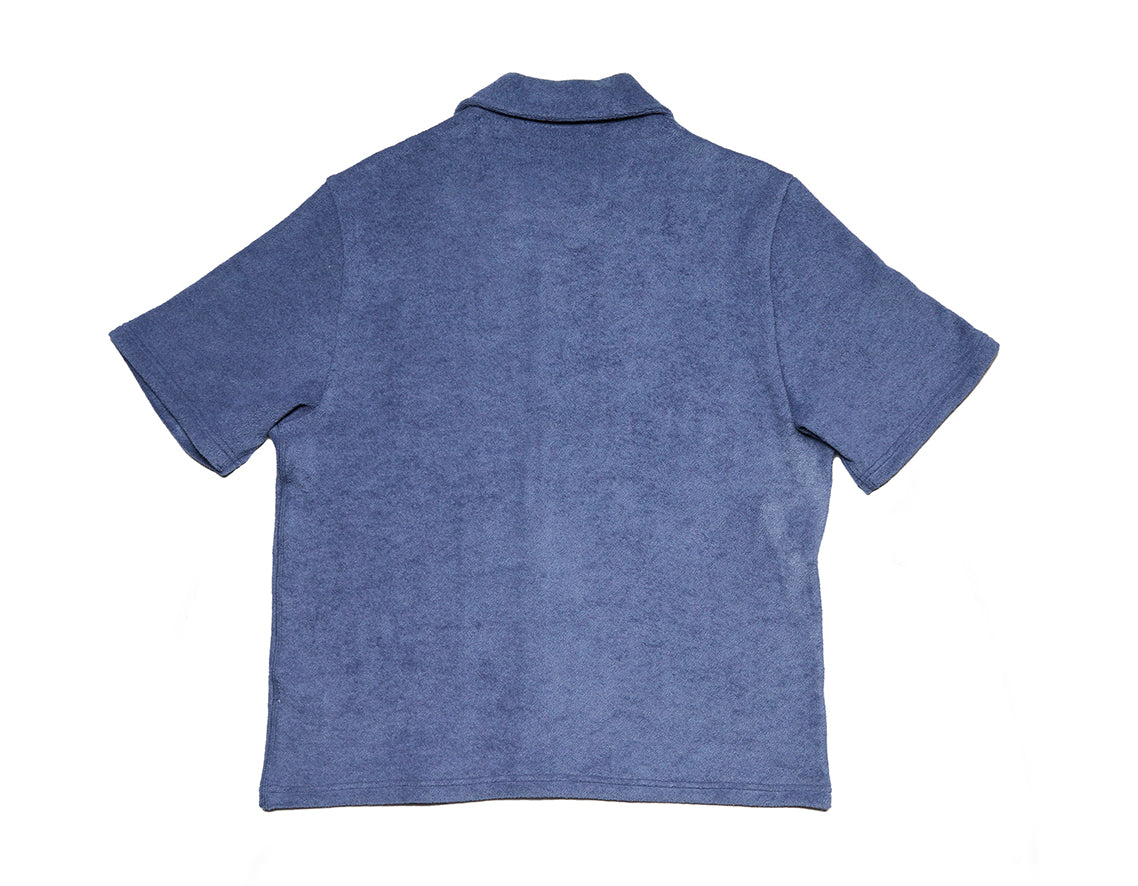 Men's Terry Cloth Toweling Cabana Shirt