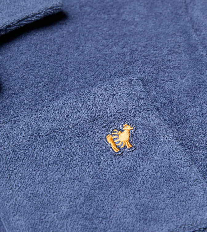 Men's Terry Cloth Toweling Cabana Shirt