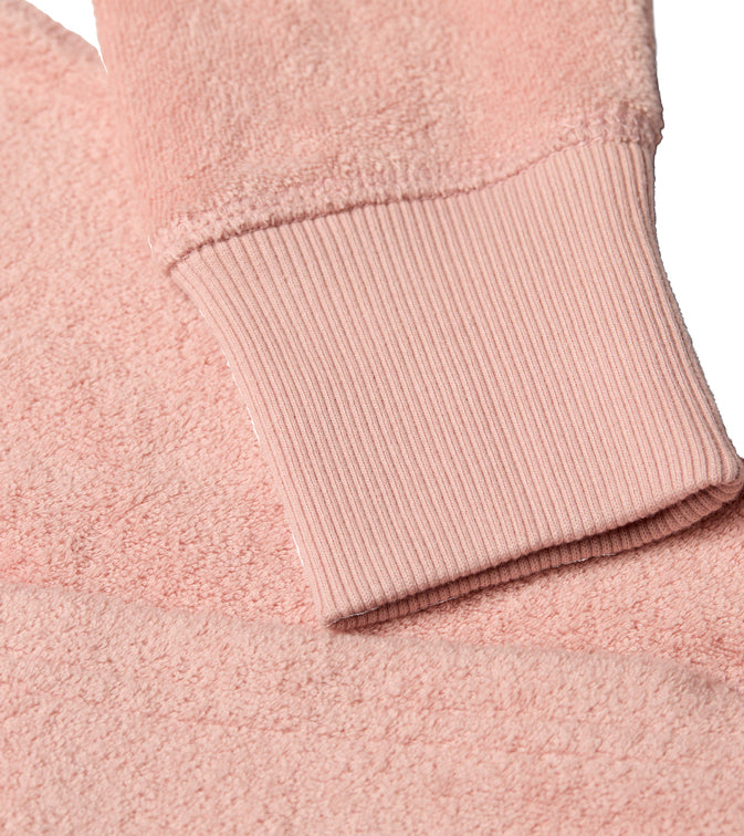 Unisex Full Zip Terry Cloth Toweling Hoodie