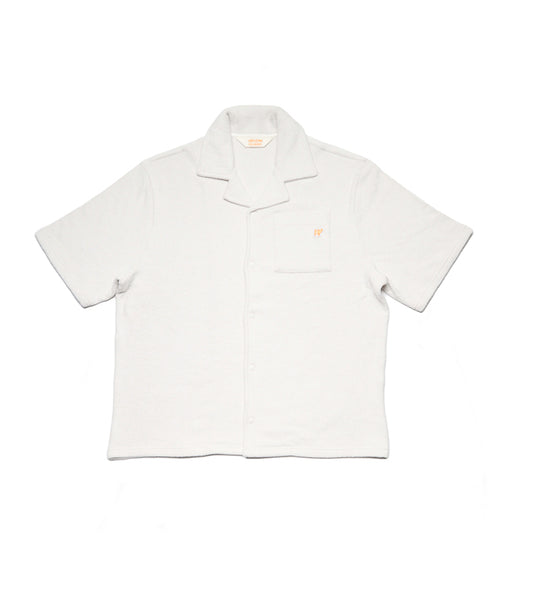 Men's Terry Cloth Toweling Cabana Shirt